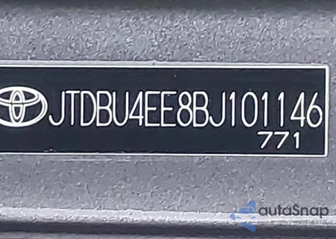 2011 Toyota Corolla Le from USA, damaged, VIN JTDBU4EE8BJ101146
